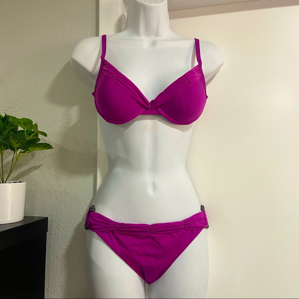 Magenta Bikini 👙☀️